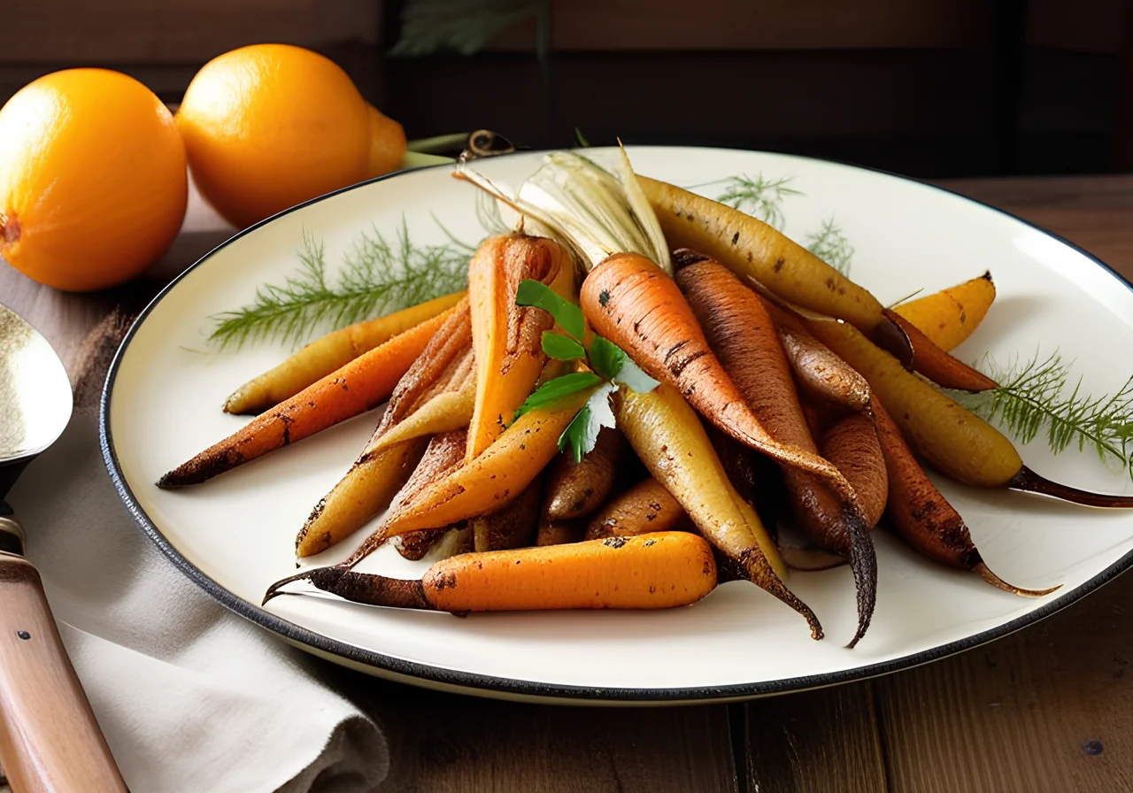 Christmas Roasted Root Vegetables (Vegan)