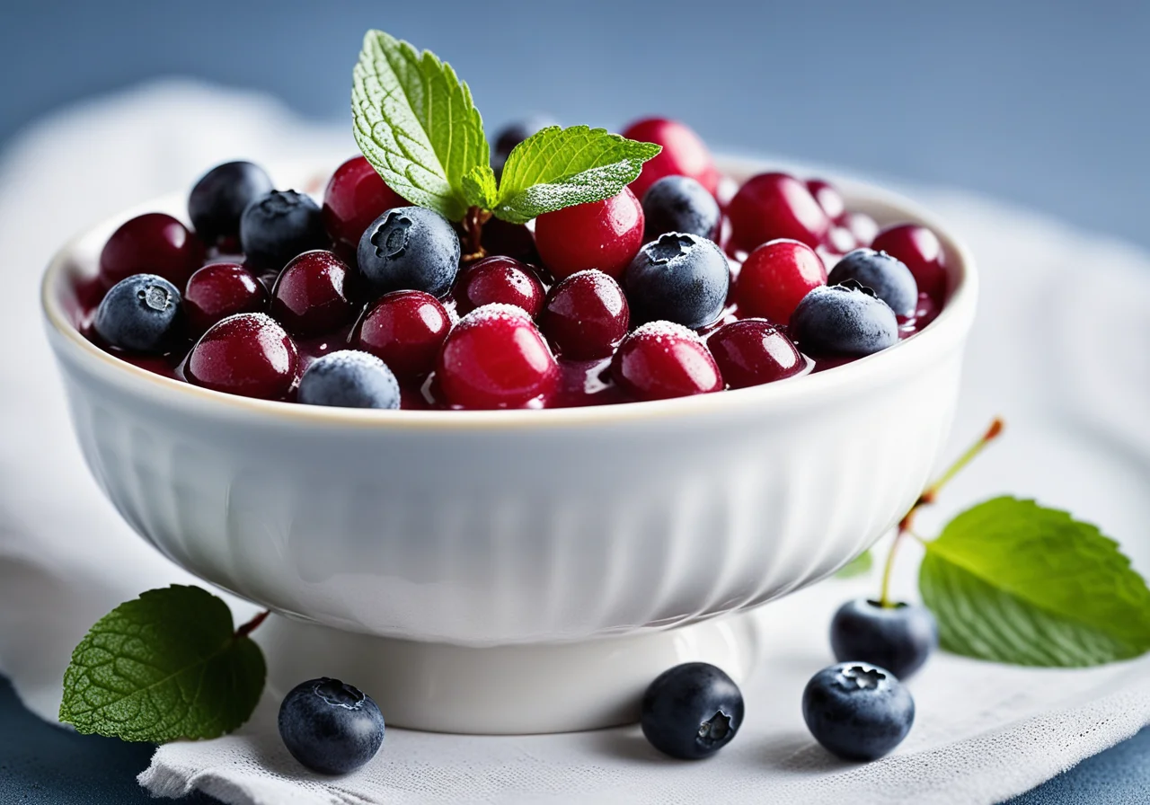 Currant-Berry Pudding