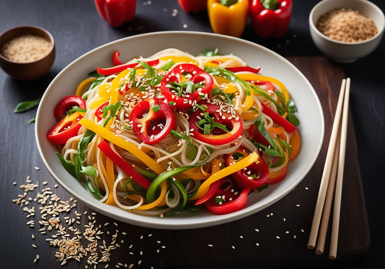 Glass Noodles with Vegetables