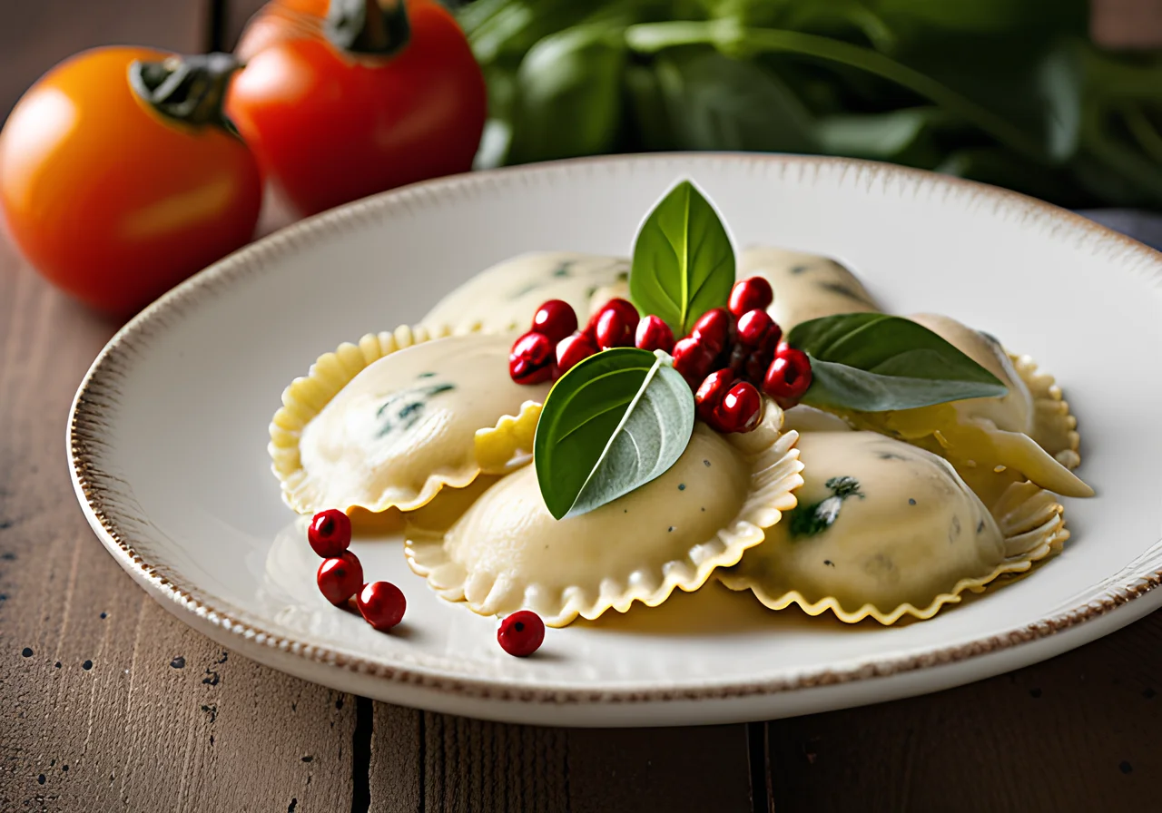 Spinach-Ricotta Ravioli
