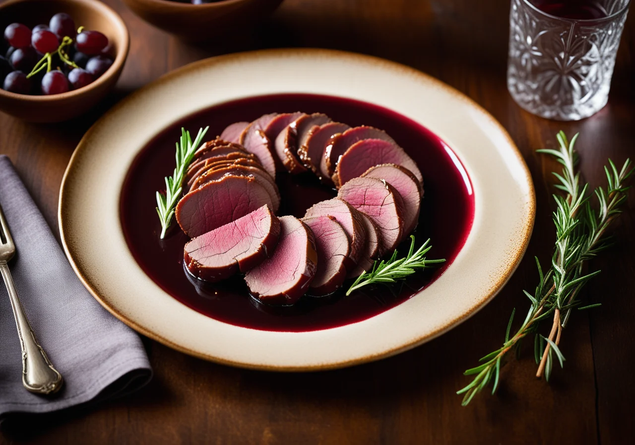 Poultry Liver in Grape Sauce