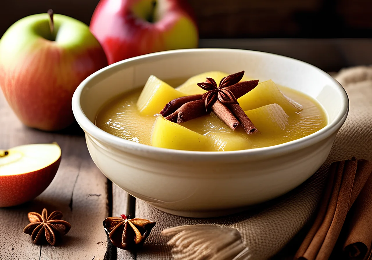 Apple Sauce with Cinnamon