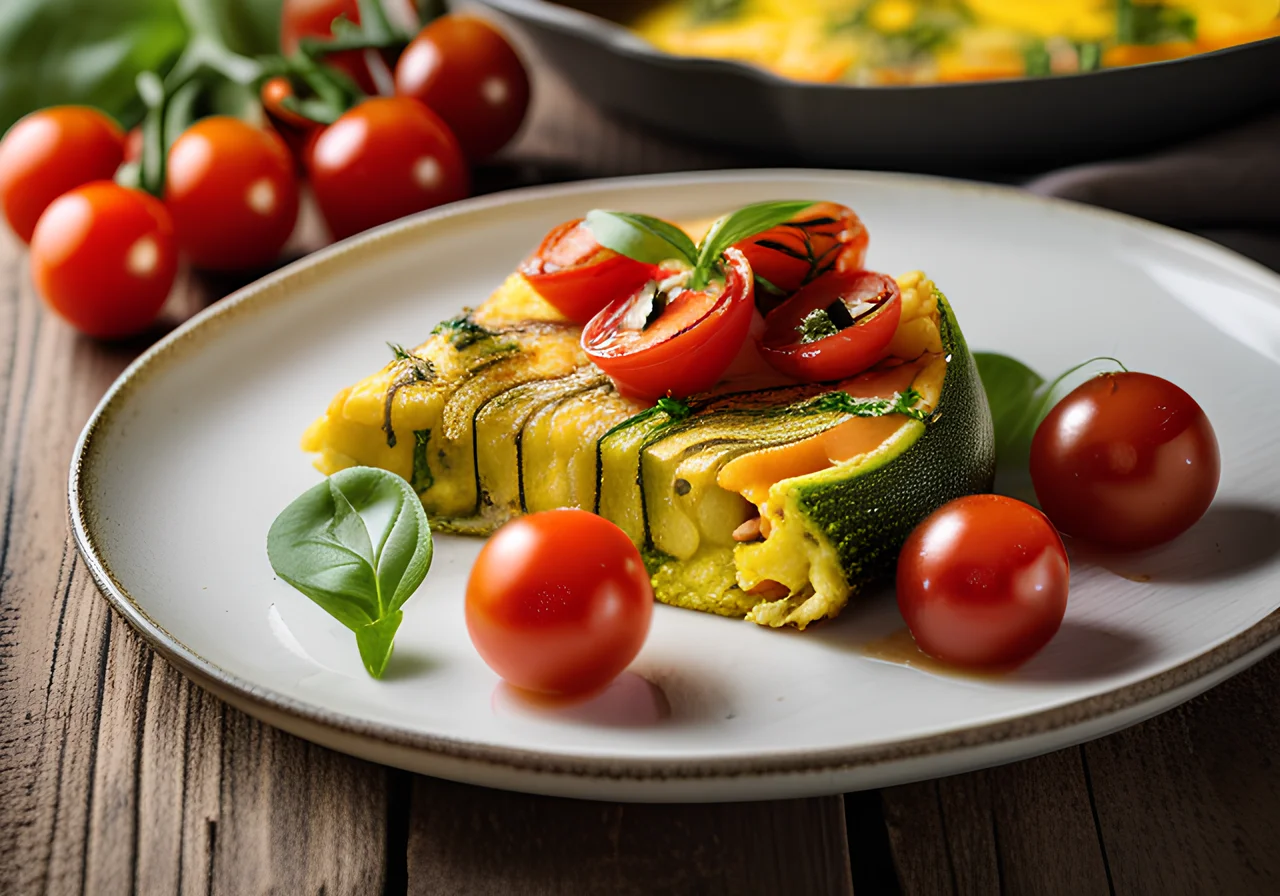 Zucchini Omelette