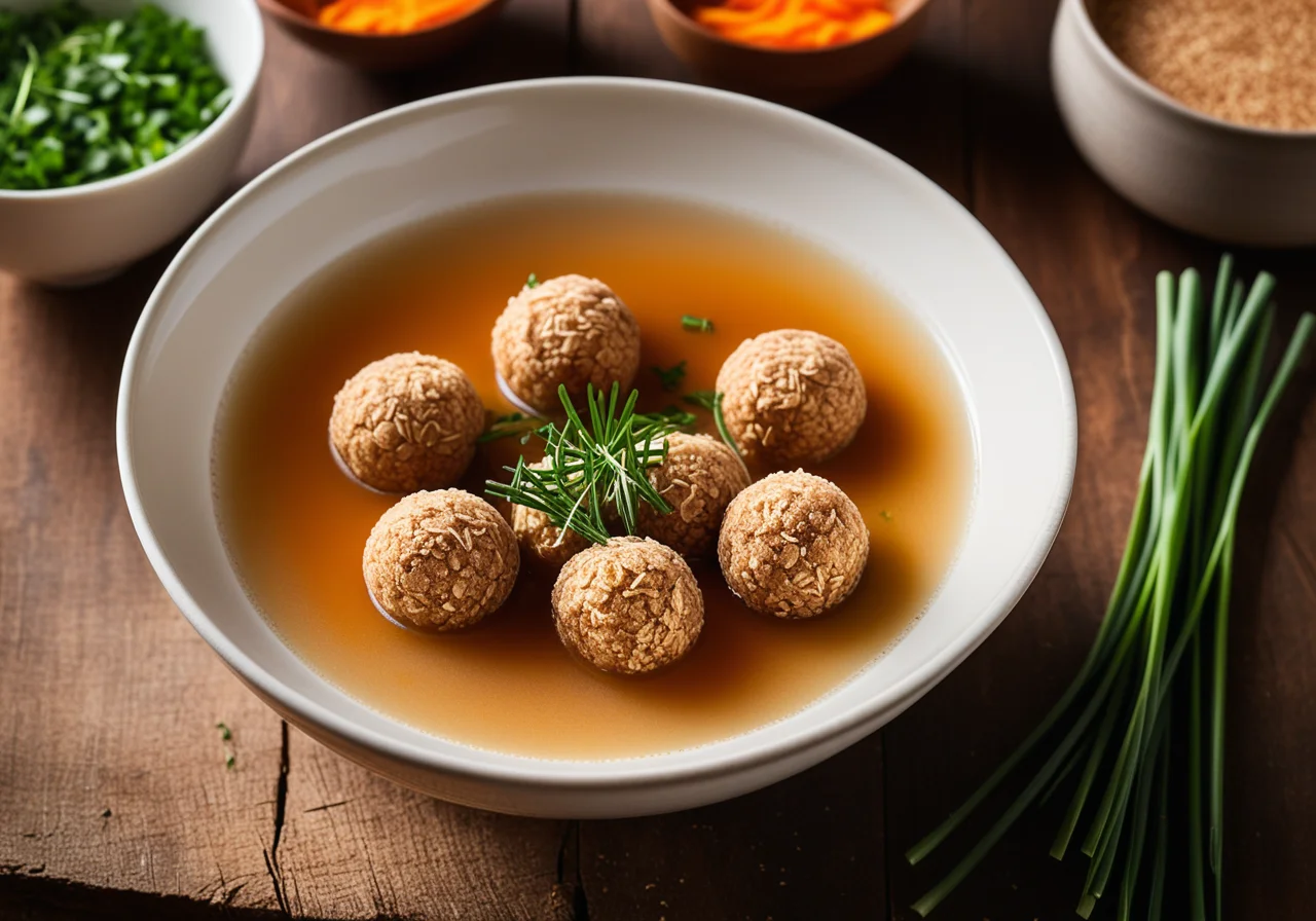 Spelt Ball Soup