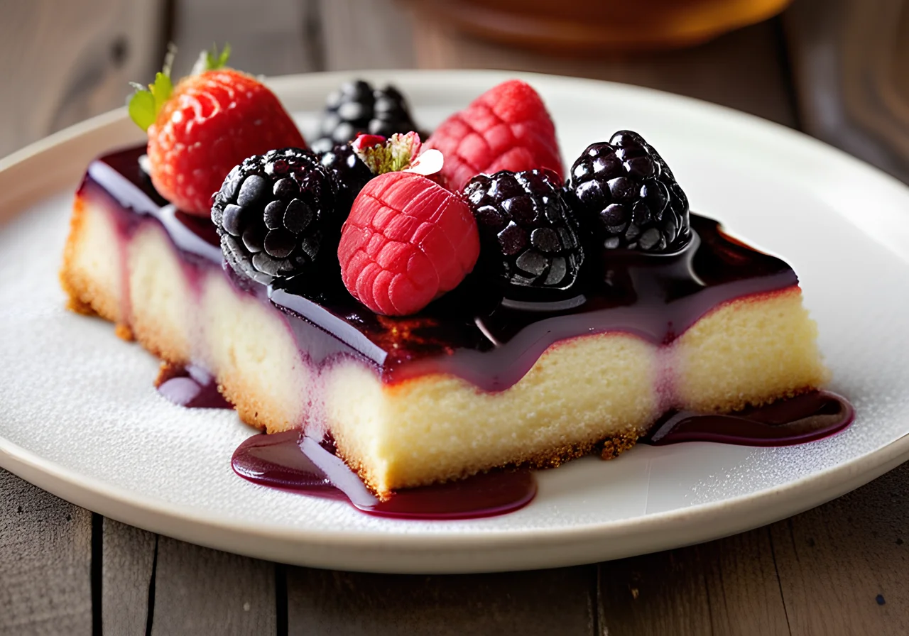 Berry Quark Cake