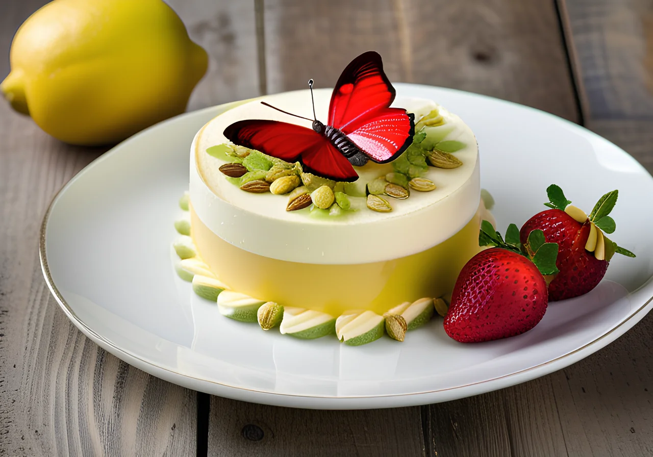 Butterfly-Shaped Cake