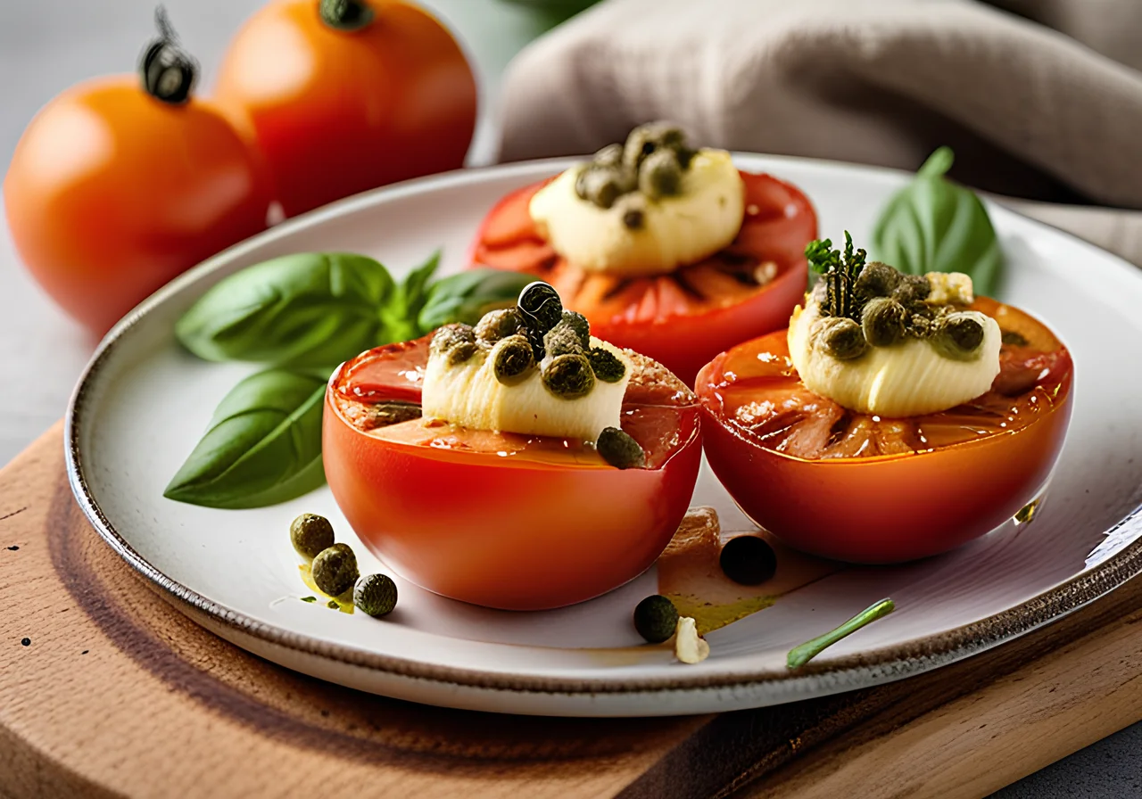 Ricotta-Filled Tomatoes