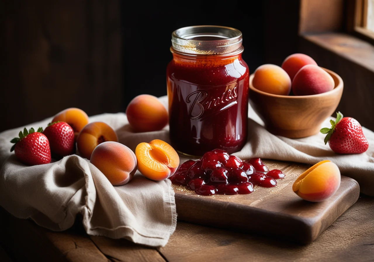 Apricot Strawberry Jam