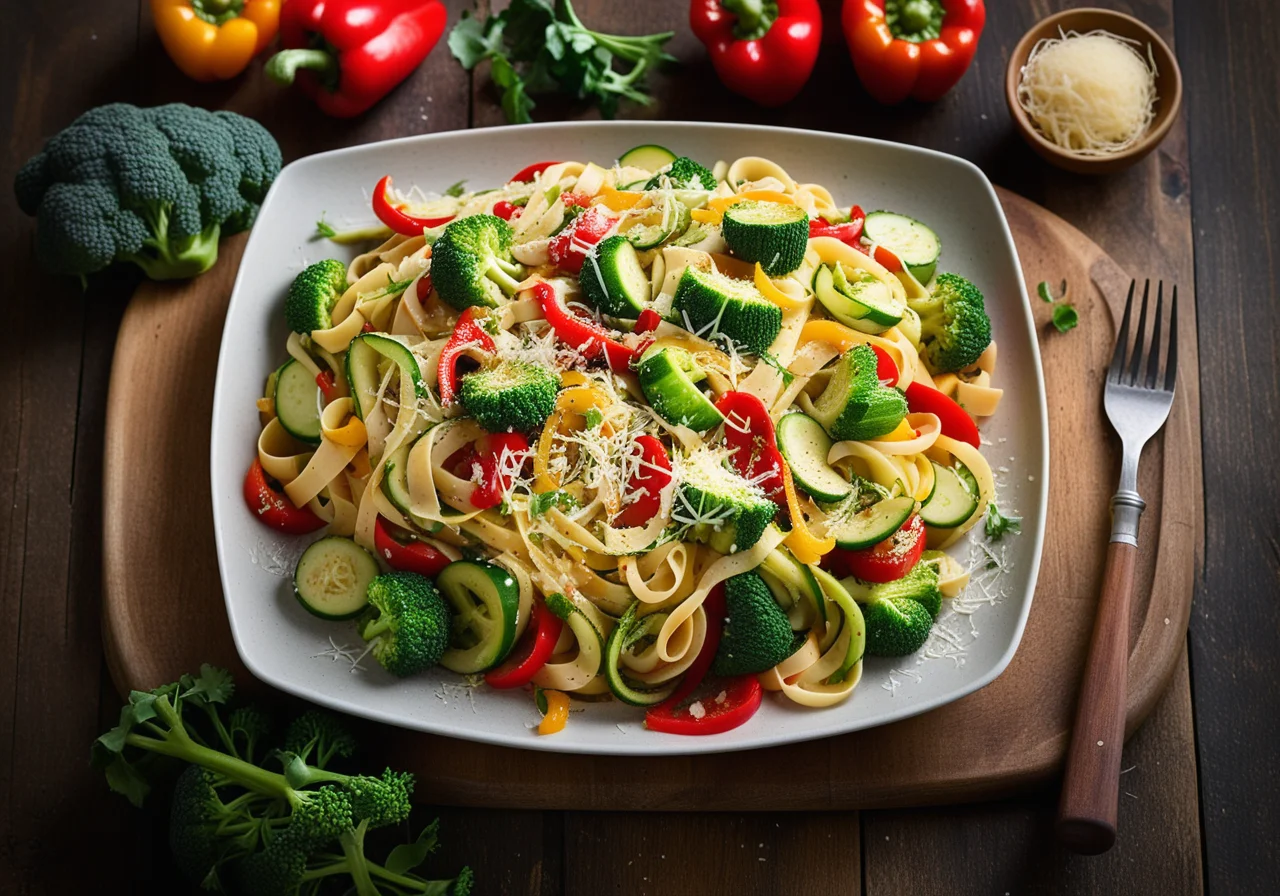 Linguine with Vegetables