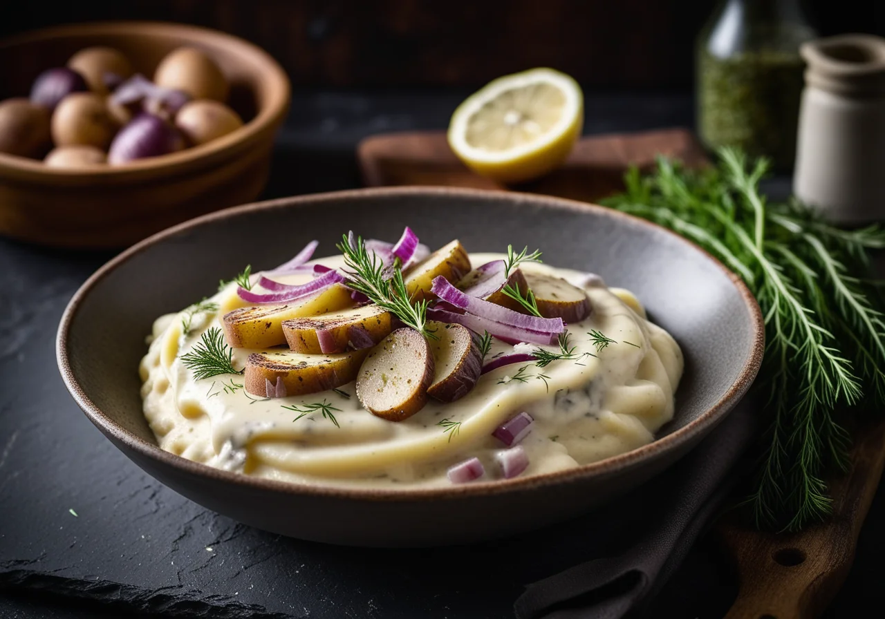 Potato Smoked Herring Ragout