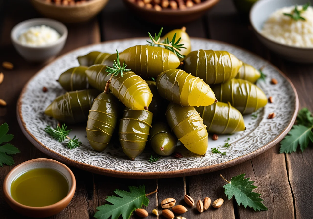 Stuffed Grape Leaves