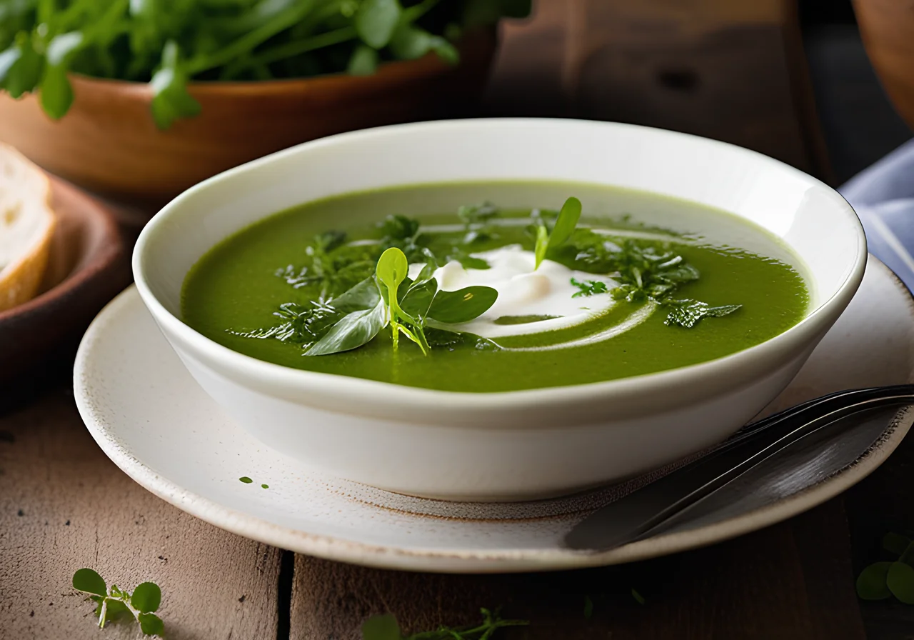 Creamy Watercress Soup