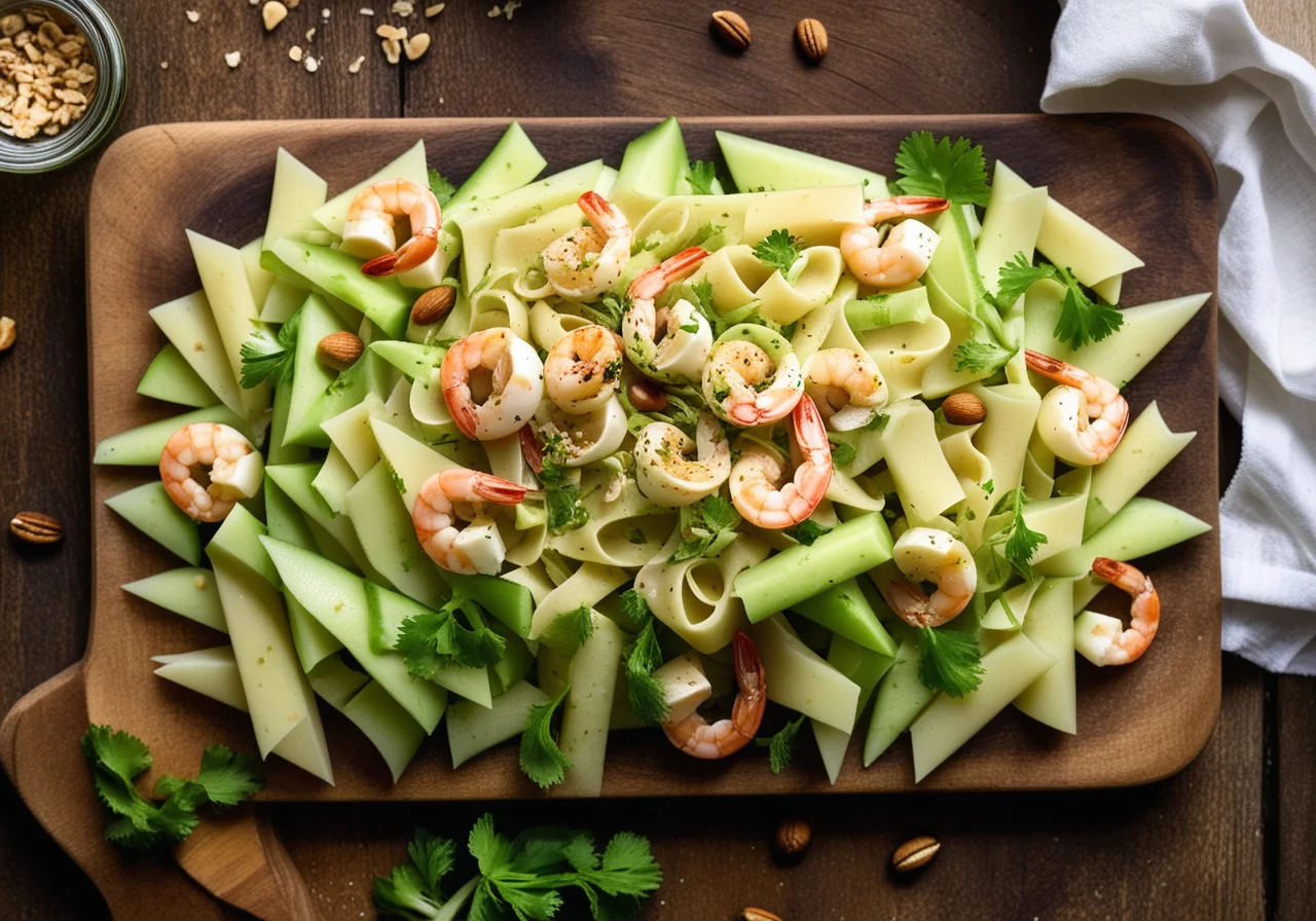 Shell Pasta Seafood Salad