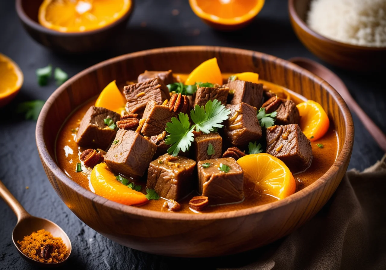 Orange Lamb Curry