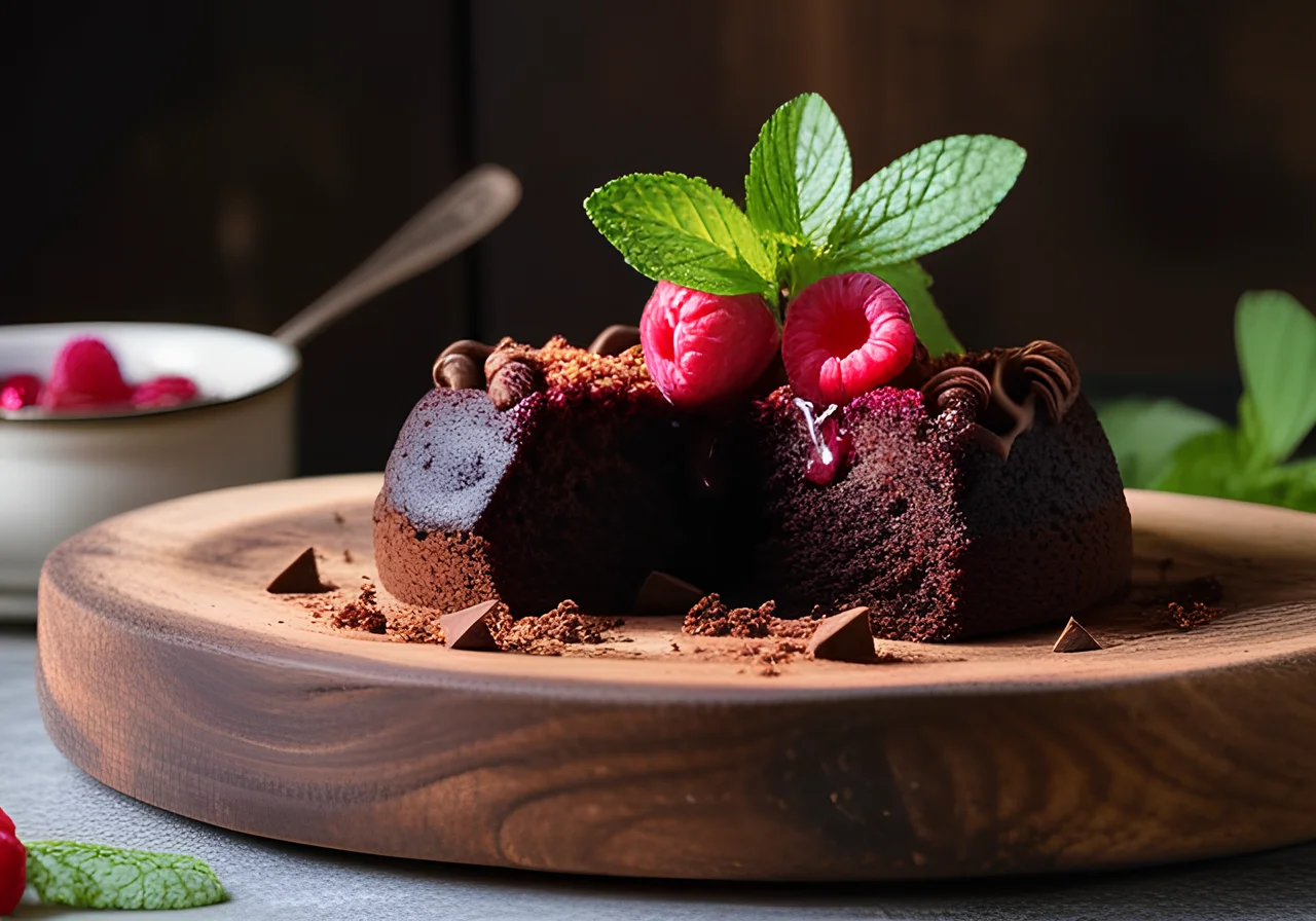 Vegan Chocolate Cake with Beetroot