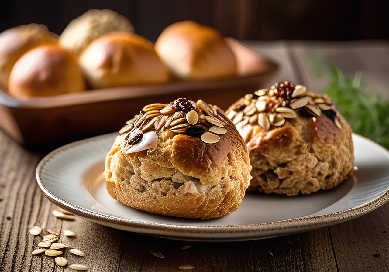 Oatmeal Bread Rolls