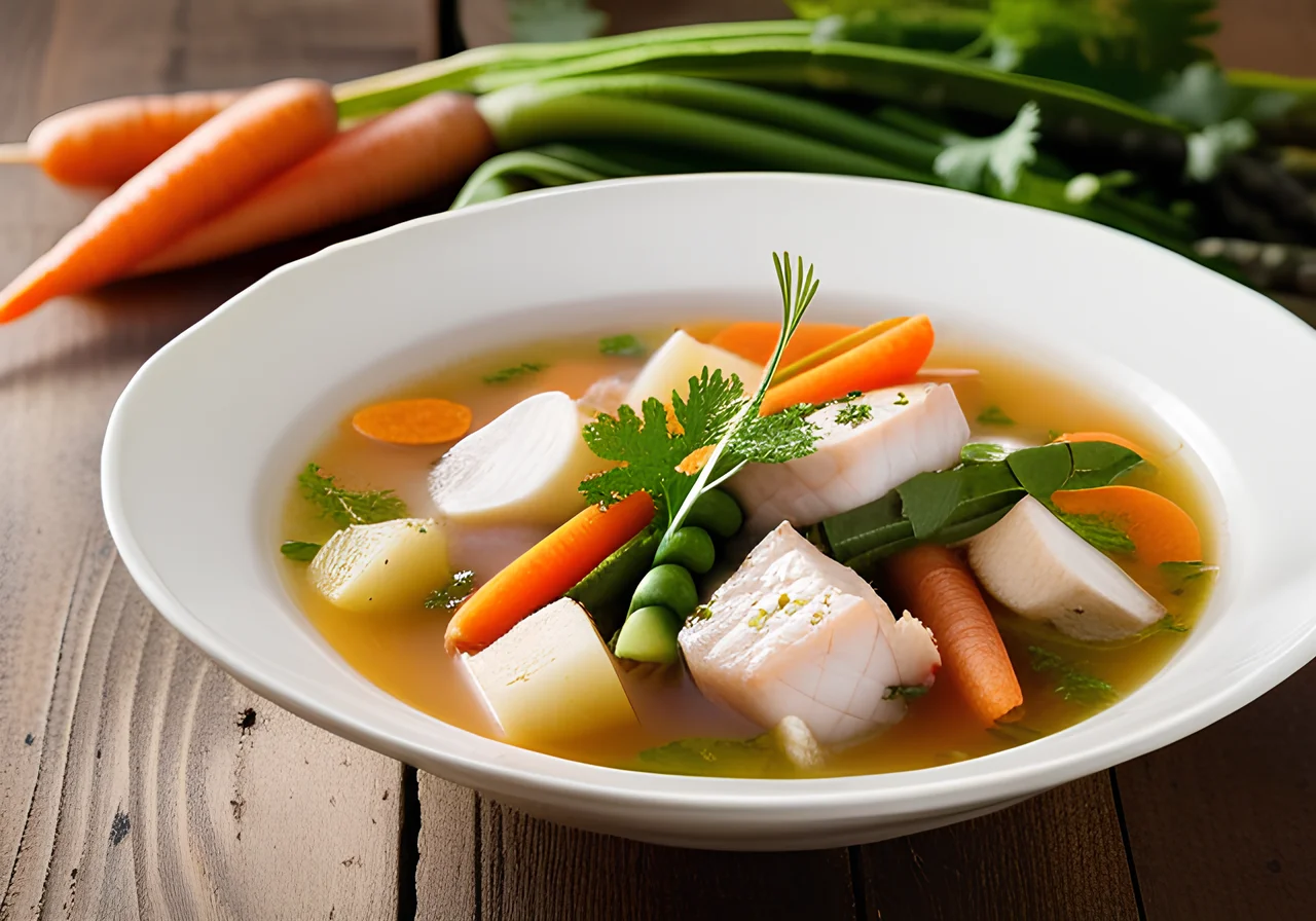Fish and Vegetable Soup
