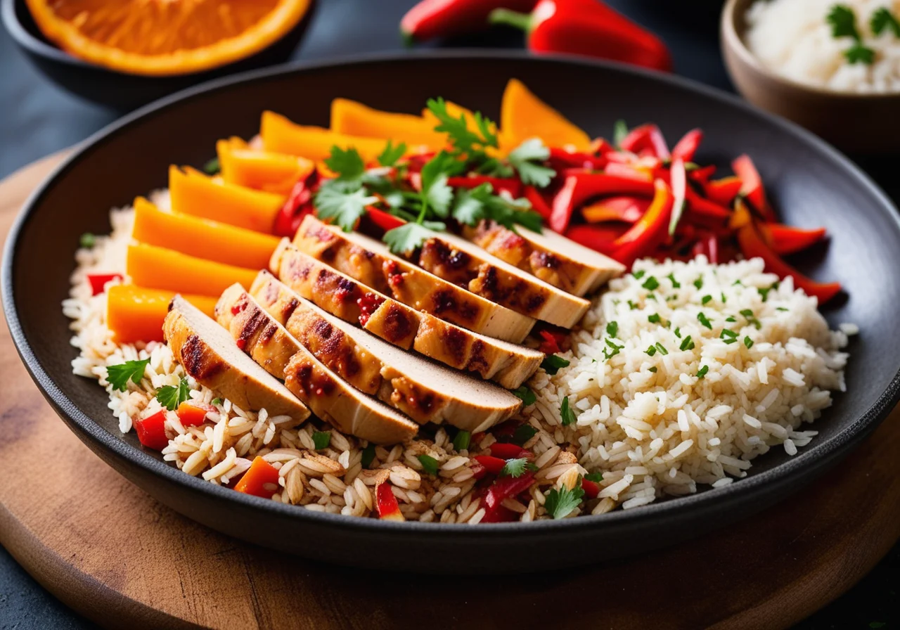 Mexican Chicken Rice Skillet
