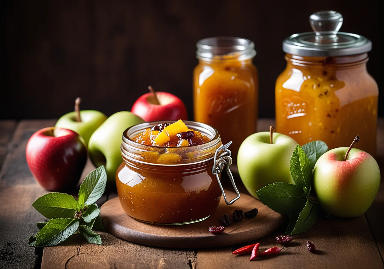 Apple Mango Chutney