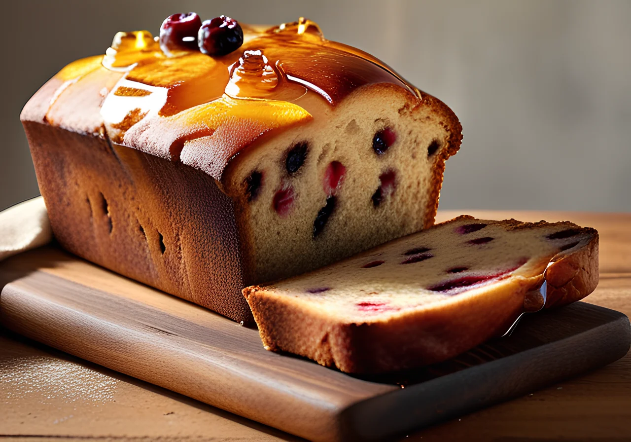 Fruit Bread with Honey