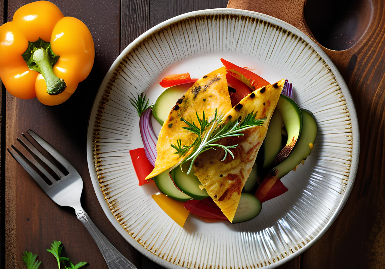 Potato and Vegetable Tortilla