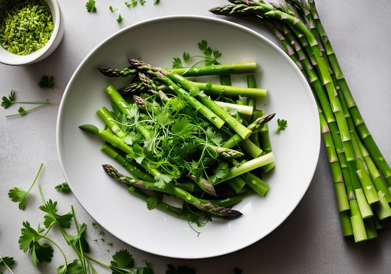 Asparagus Salad with Spring Herbs