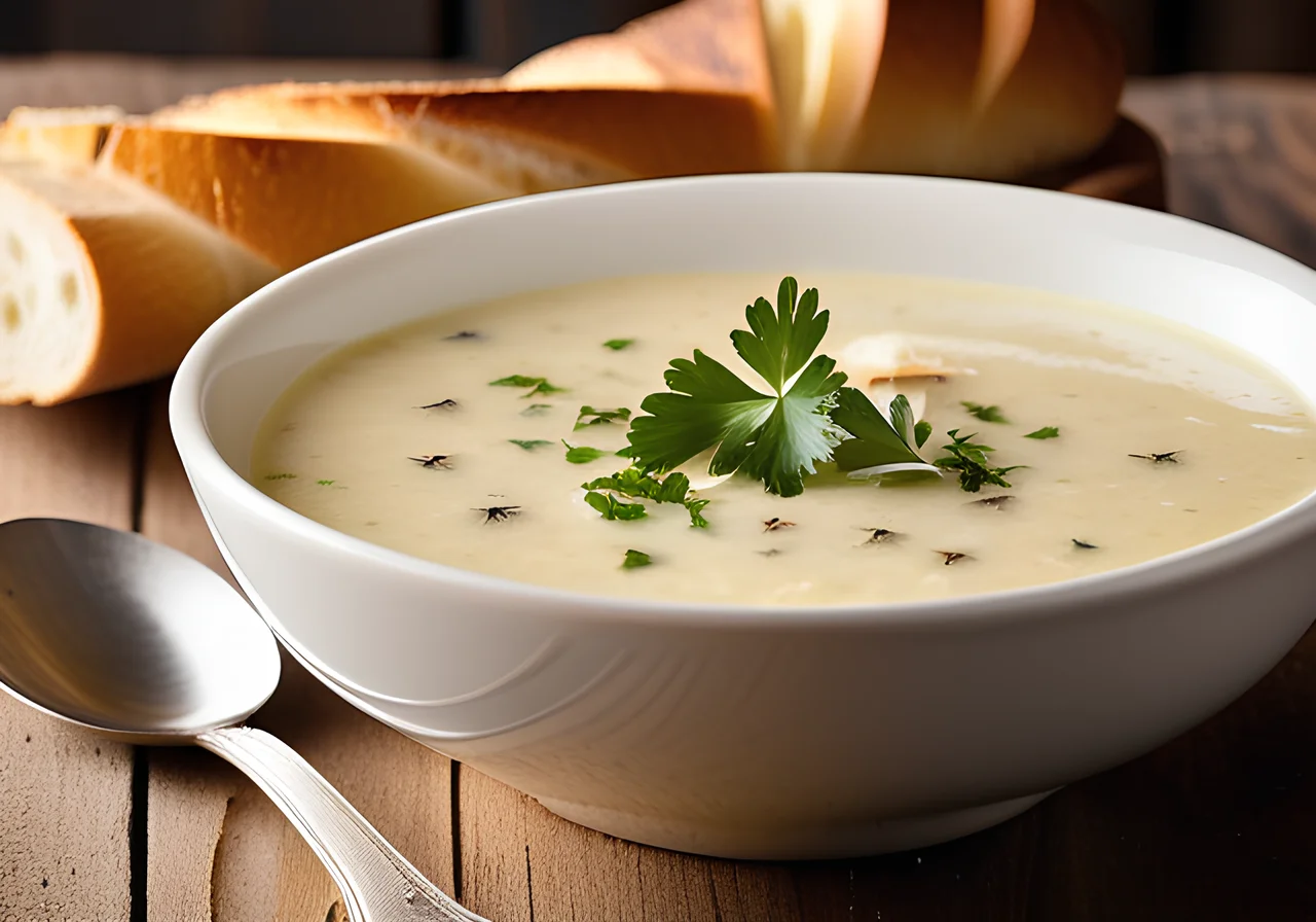 Creamy Garlic Soup