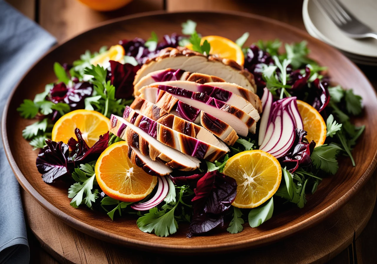 Radicchio Chicken Salad