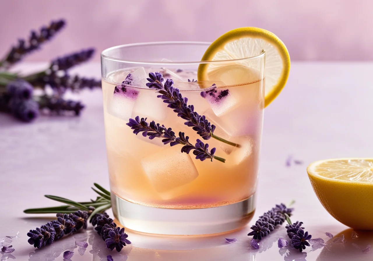 Iced Lavender Tea