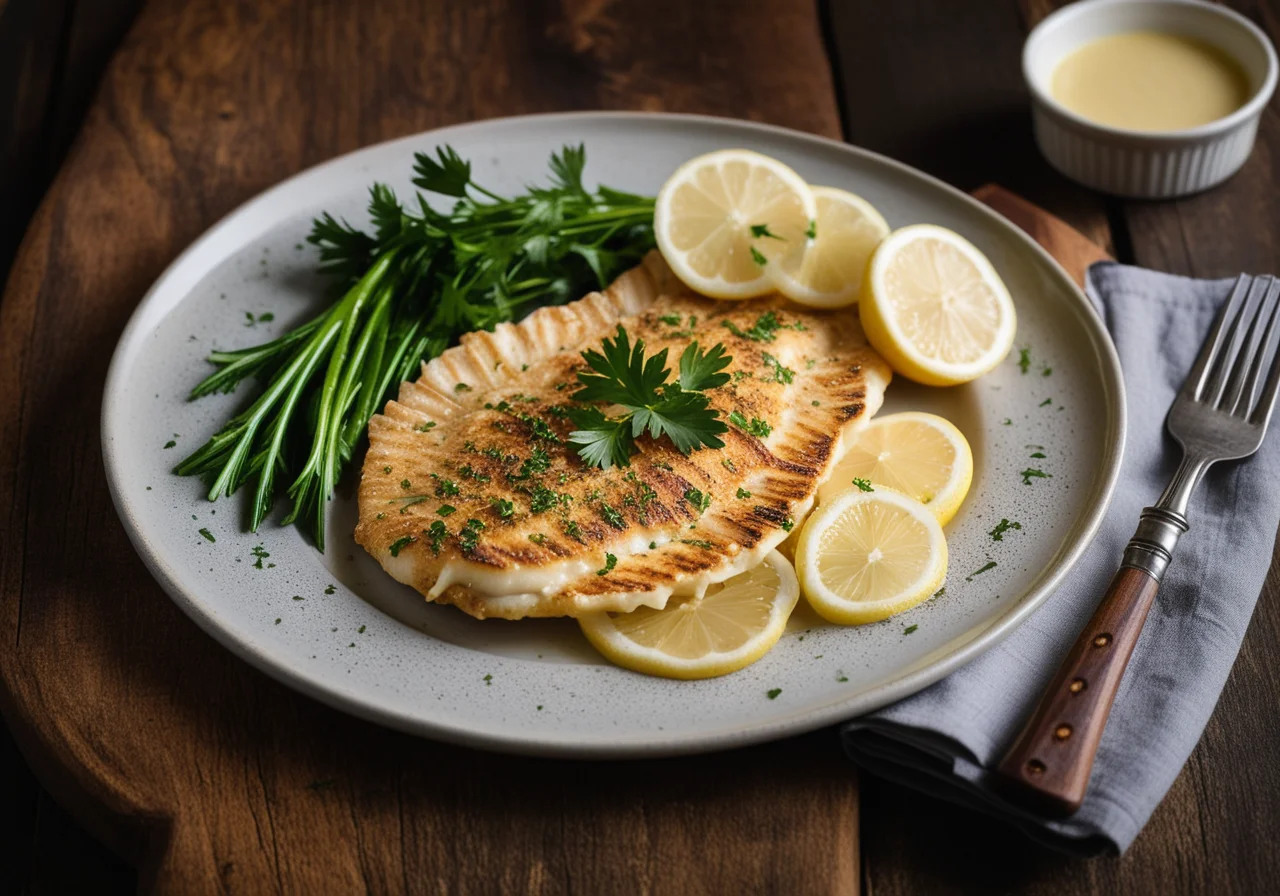 Grilled Plaice