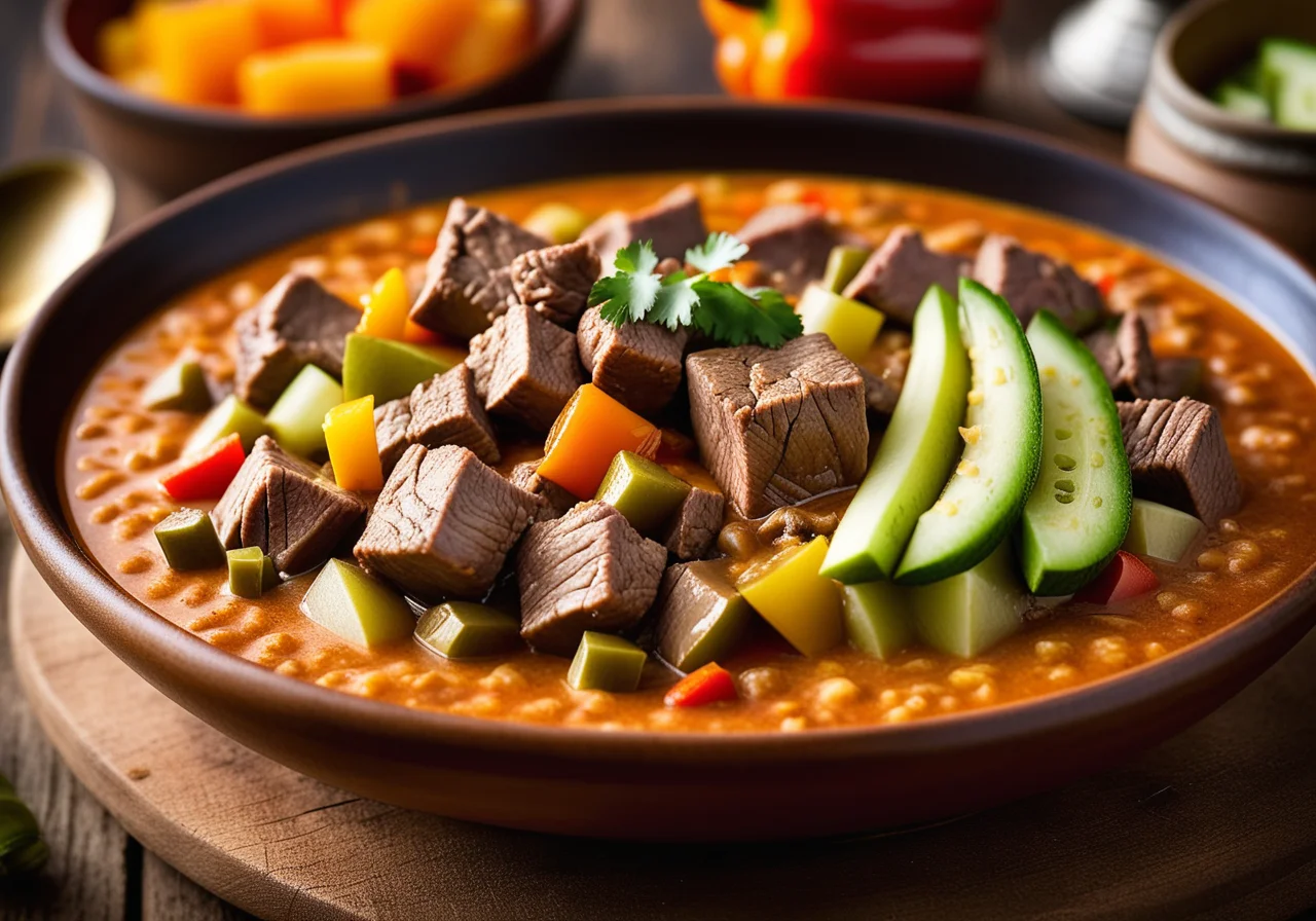 Creole-style Lamb Ragout