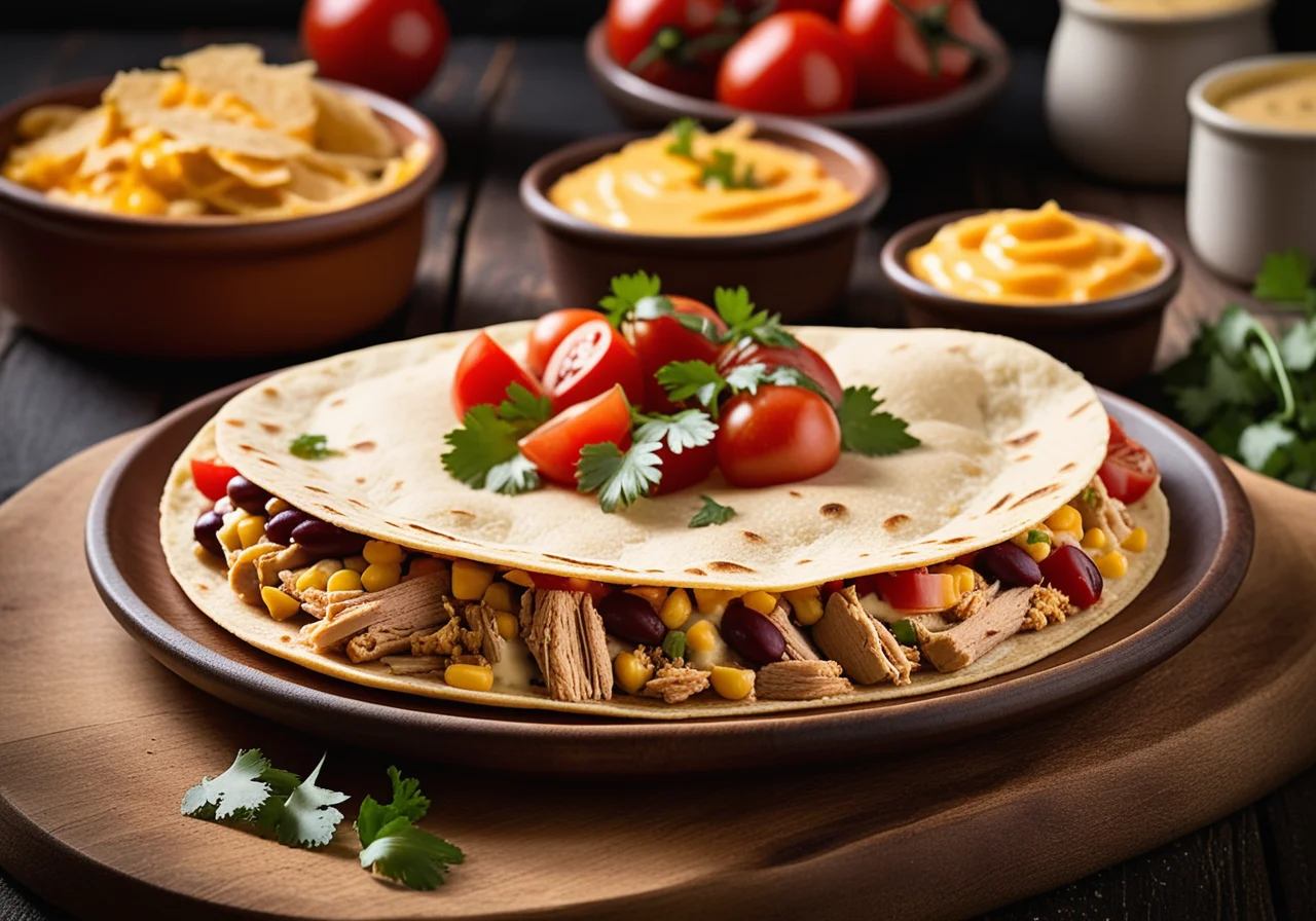 Baked Tortillas with Filling