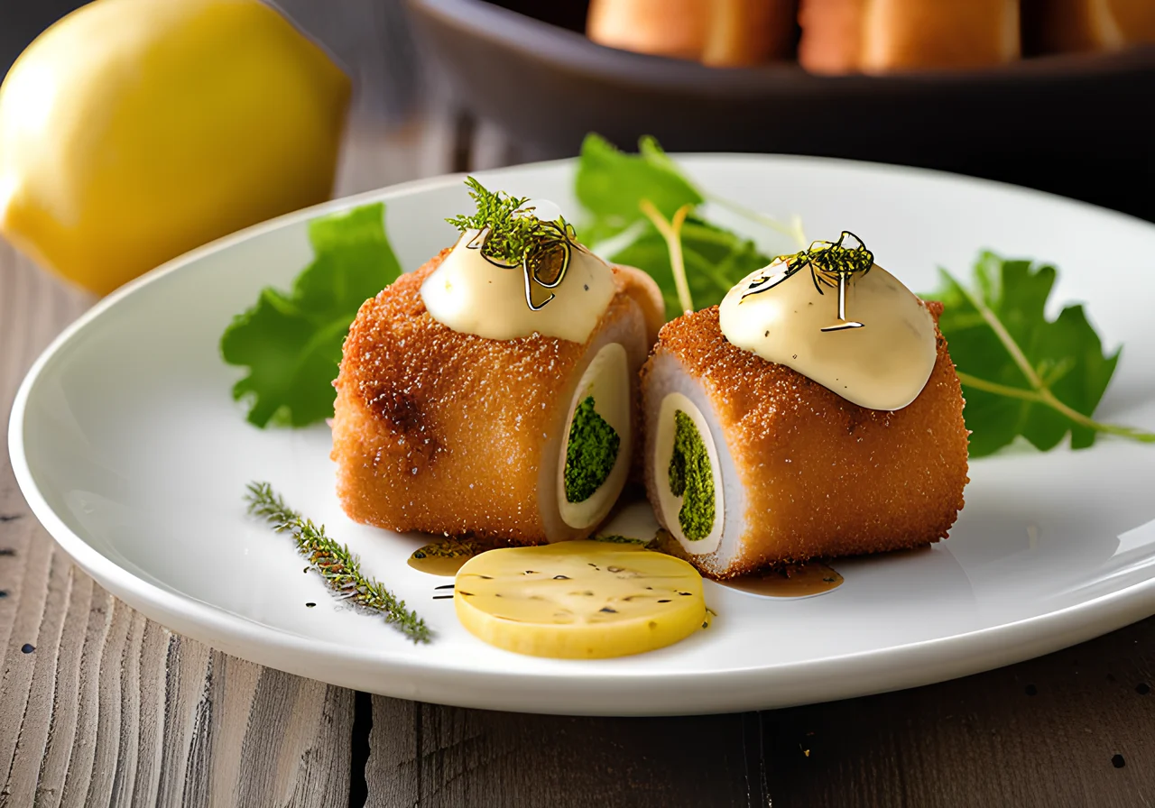 Vegetarian Cordon Bleu