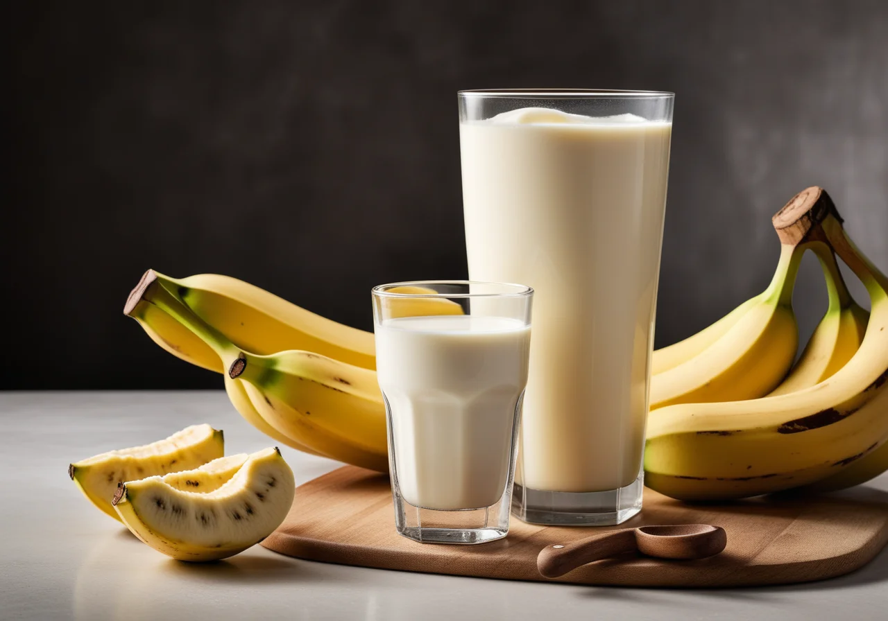 Thick Milk with Banana