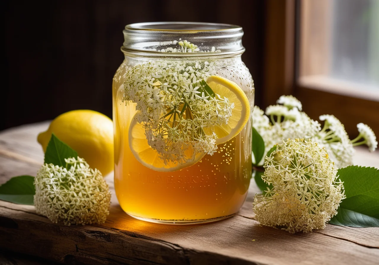 elderflower syrup