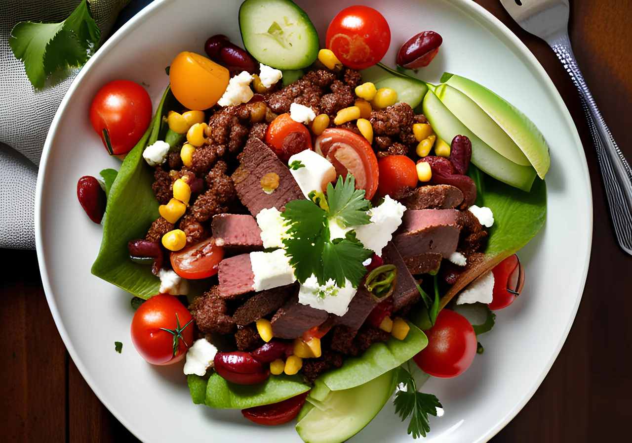 Chili-con-Carne Salad