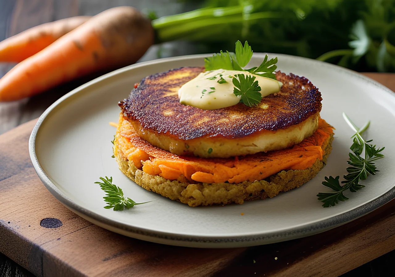 Potato-Carrot Patties