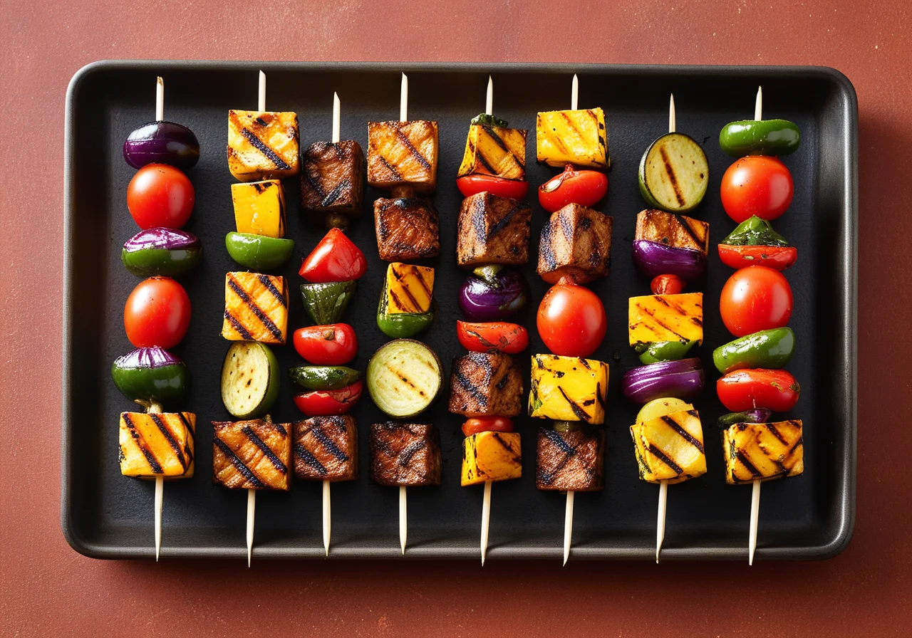 Grilled Vegetable Skewers
