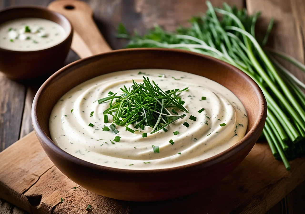 Horseradish Dressing with Chives