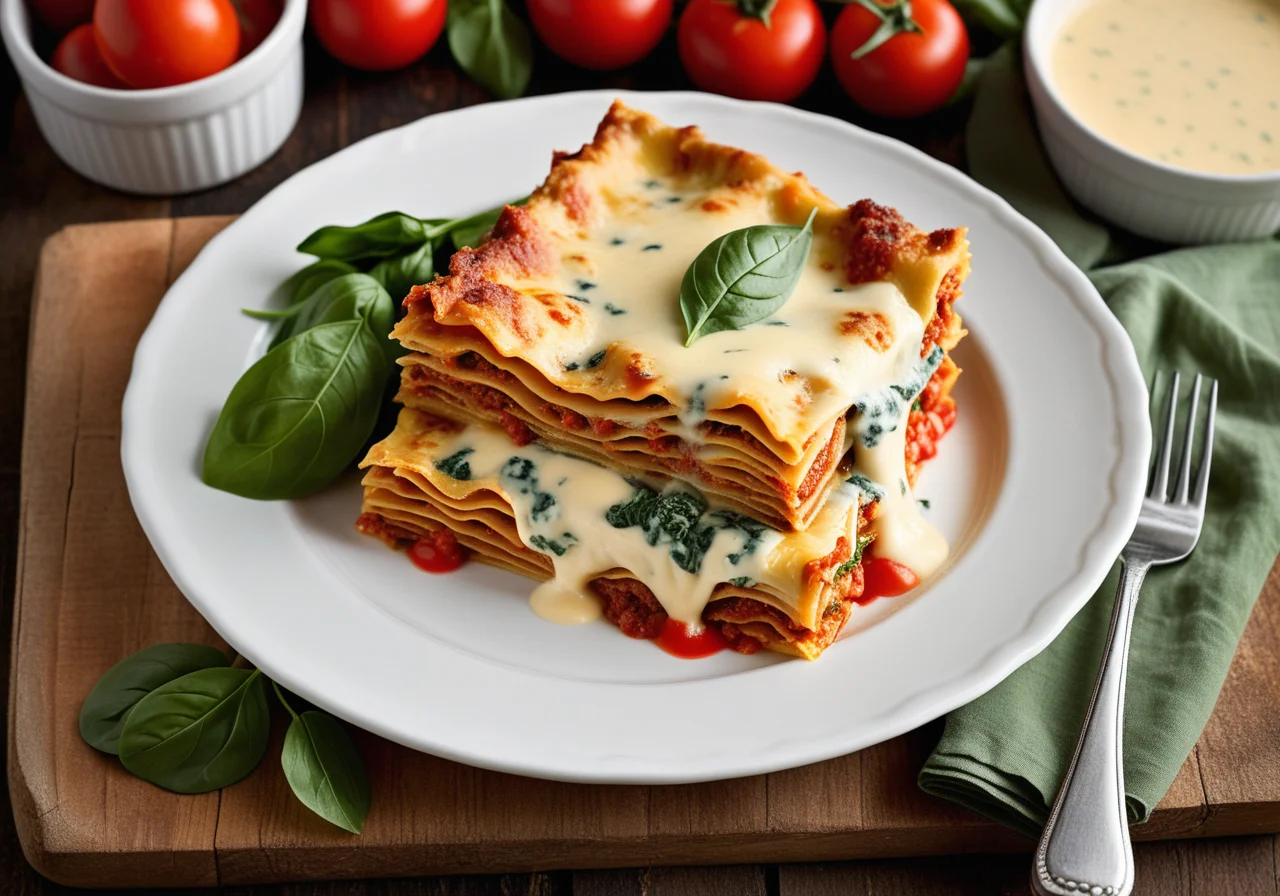 Creamy Vegetable Lasagna