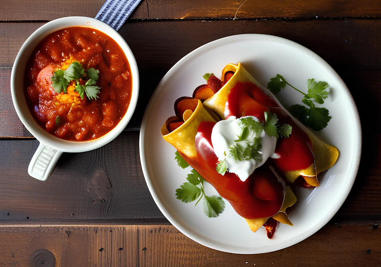 Vegetarian Enchiladas