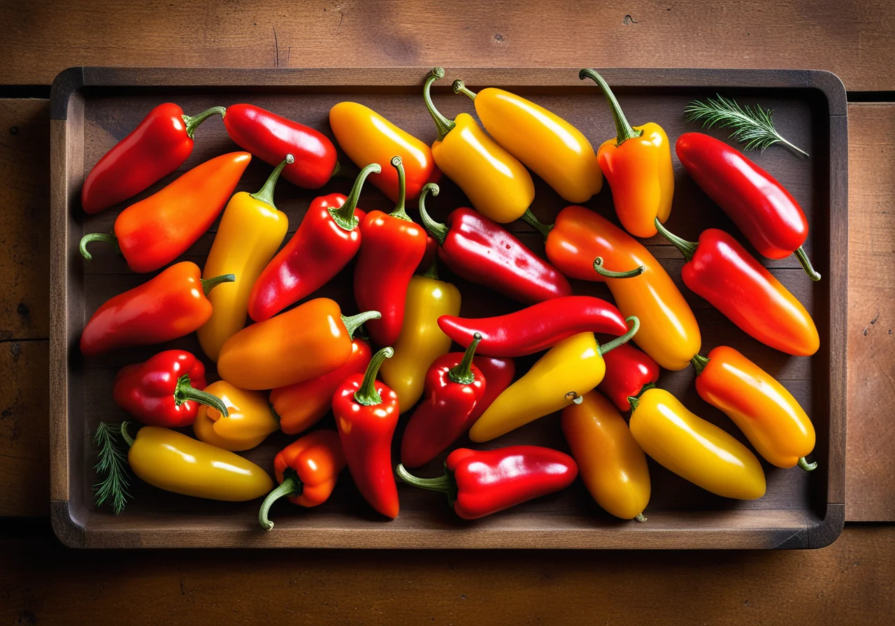 Pickled Peppers and Paprika