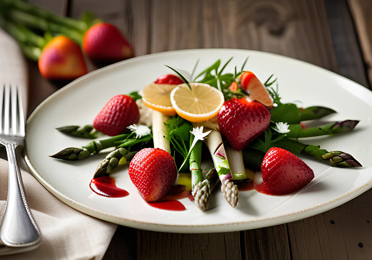 Asparagus Arugula Salad