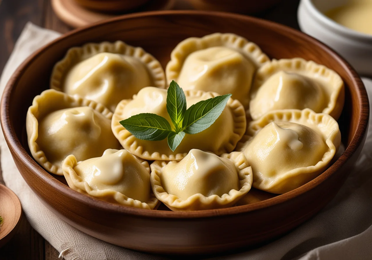 Cheese‑Potato Dumplings (Pierogi)