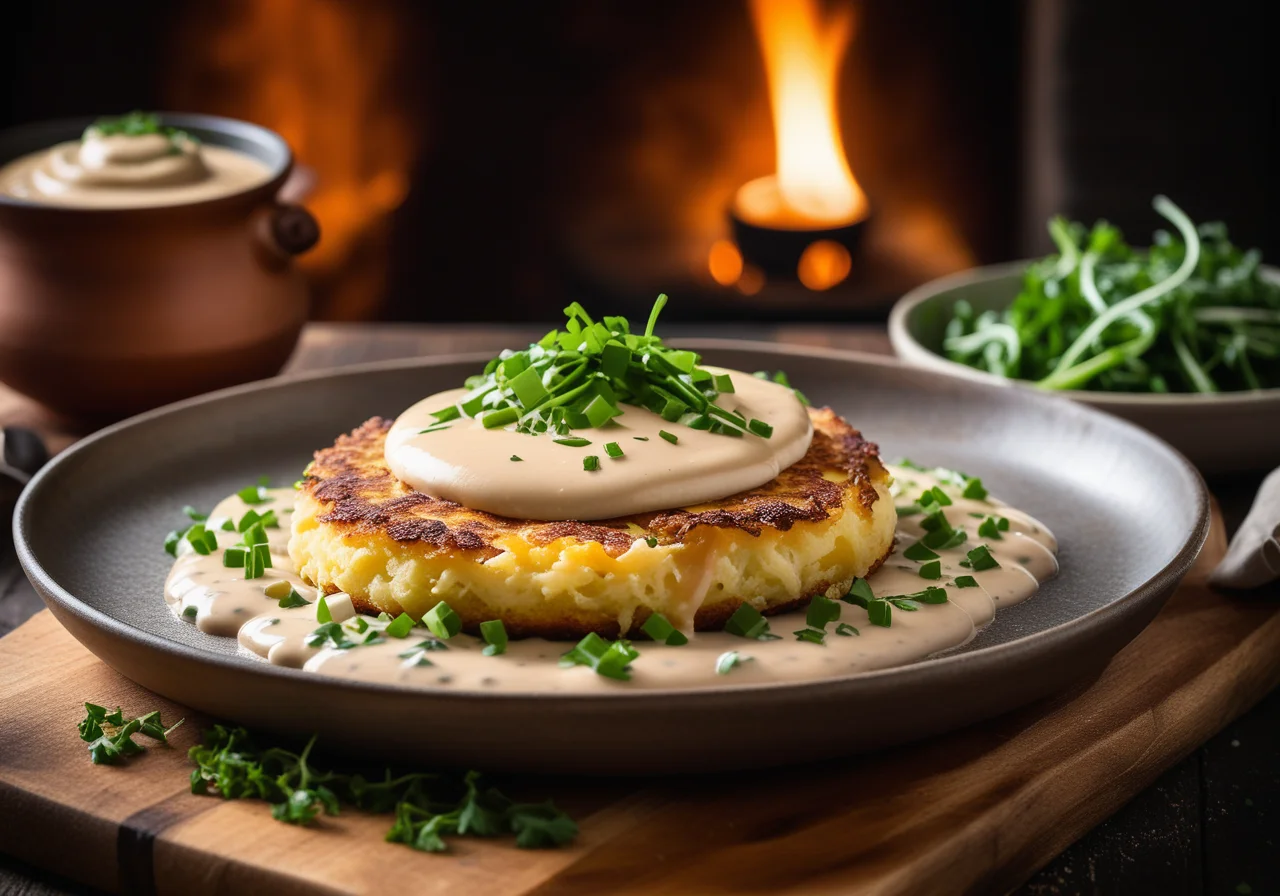 Rösti with Chicken Strips