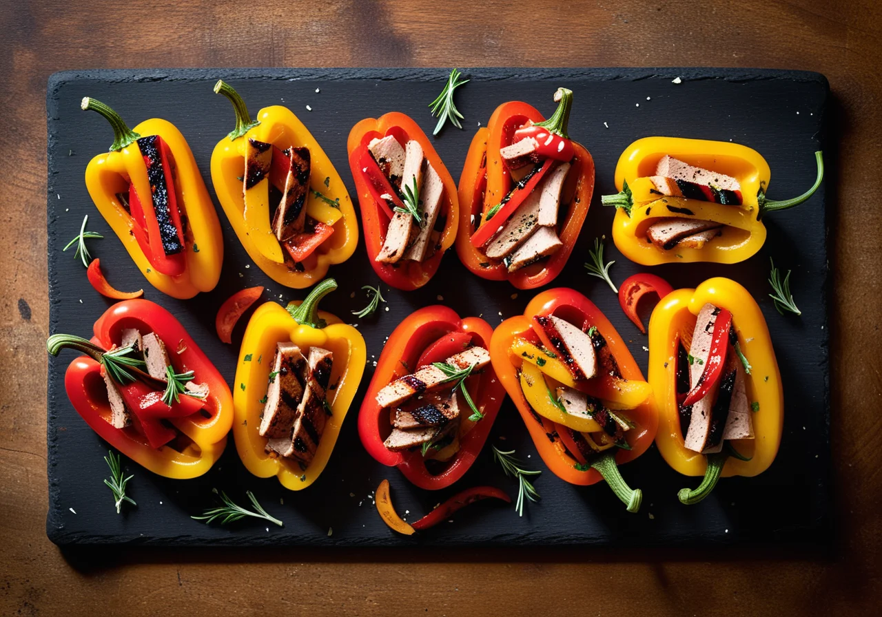 Marinated Bell Peppers