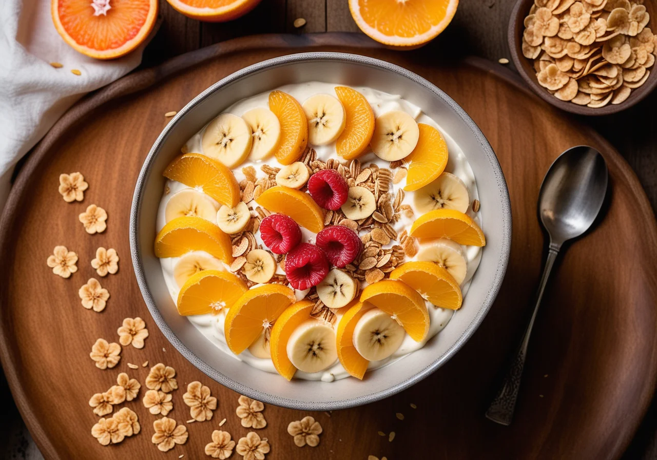 Muesli with Fruits and Quark