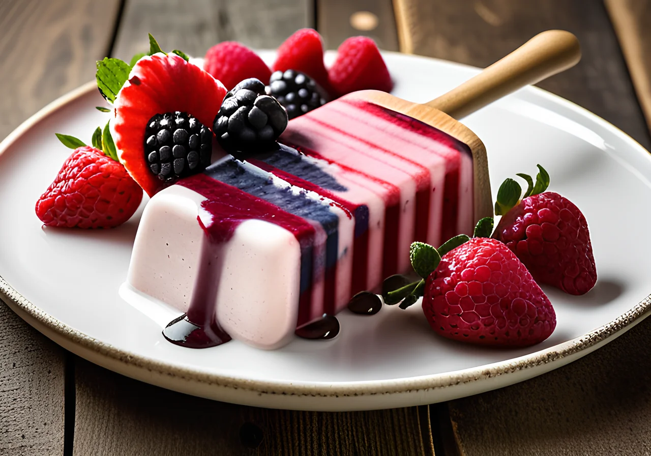 Aperino Yogurt Berry Popsicle