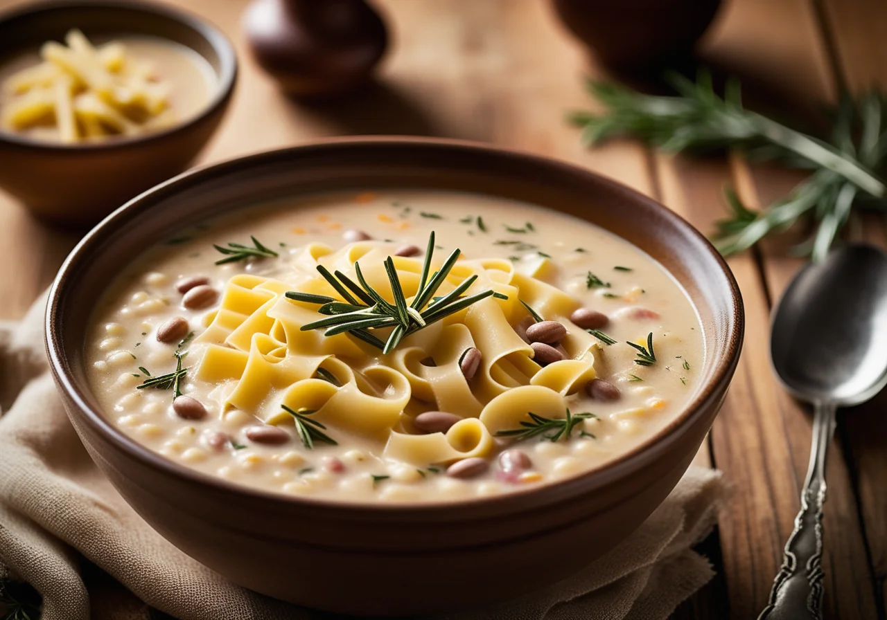 Bean Soup with Pasta