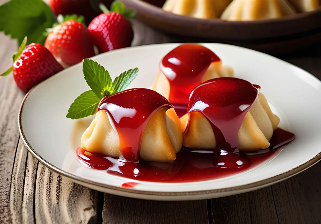 Strawberry Dumplings